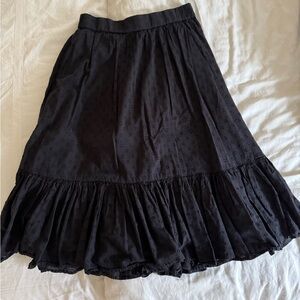 Jcrew Eyelet Skirt